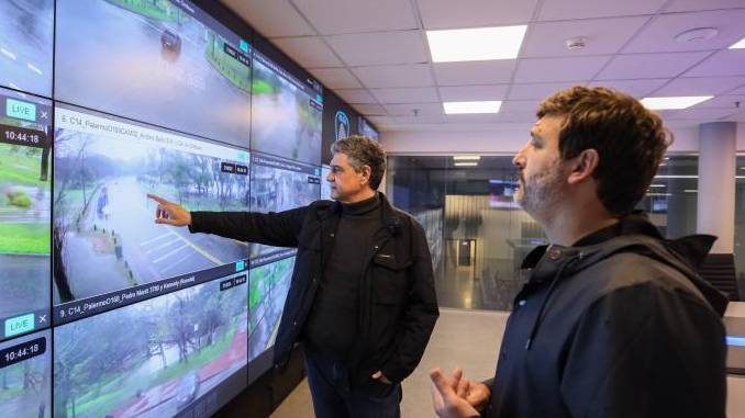 En este momento estás viendo El jefe de Gobierno de la Ciudad supervisó los operativos por la tormenta de Santa Rosa