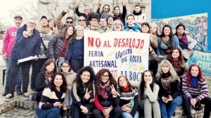 En este momento estás viendo El Gobierno porteño llevó a cabo el desalojó de la feria de Vuelta de Rocha