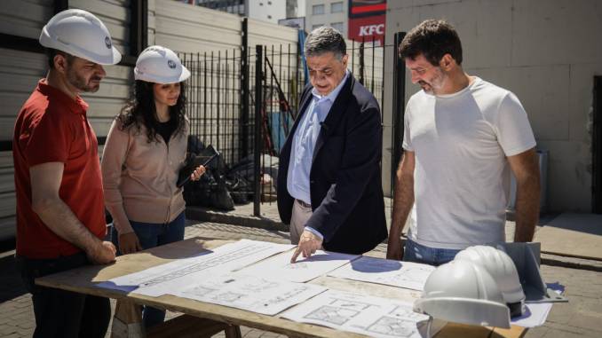 En este momento estás viendo Continúan avanzando los trabajos para construir un mirador panorámico en la Ciudad