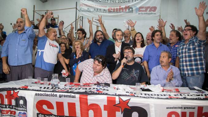 En este momento estás viendo El gobierno de Jorge Macri denunció penalmente a los metrodelegados por el paro del subte