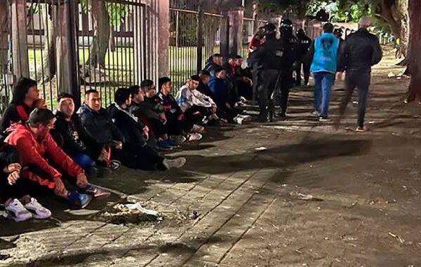 En la Ciudad detuvieron a cinco barras de Defensores de Belgrano por los enfrentamientos con la Policía porteña